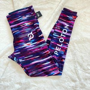 NEW Peloton Size Small Reversible Melody High Waist Workout Legging‎ Multicolor